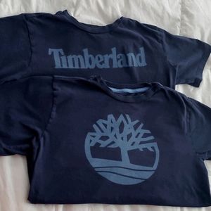 Two Timberland tees